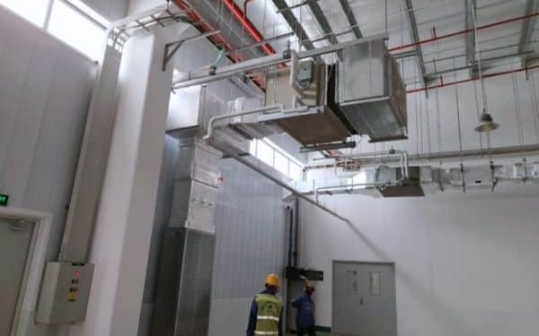 Hệ thống điều hòa giấu trần kết hợp khí tươi