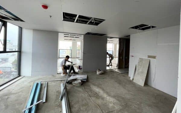 Công trình văn phòng cải tạo Haier thi công tại Hà Nội