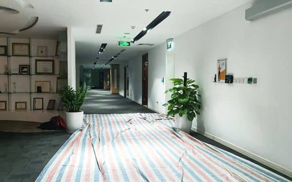 Hiện trạng văn phòng cũ cần cải tạo và tối ưu hệ thống làm mát