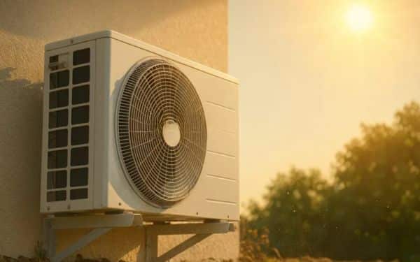 Dàn nóng điều hòa bị ánh nắng chiếu trực tiếp gây quá nhiệt