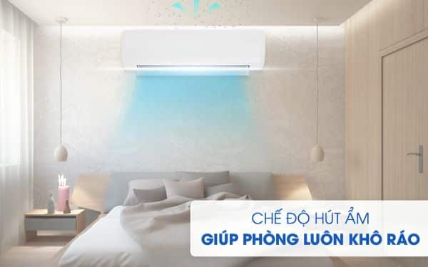 Nguyên lý hoạt động của chế độ hút ẩm